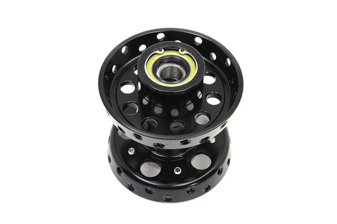 V-Twin Black Timken Bearing Wheel Hub Star Type - 45-0807