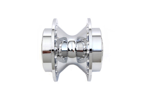 V-Twin Front Wheel Hub Chrome - 45-0816