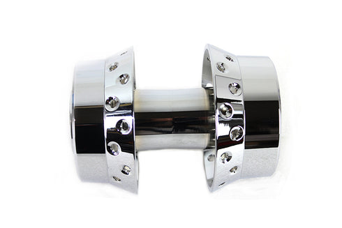 V-Twin Front Wheel Hub Chrome - 45-0817