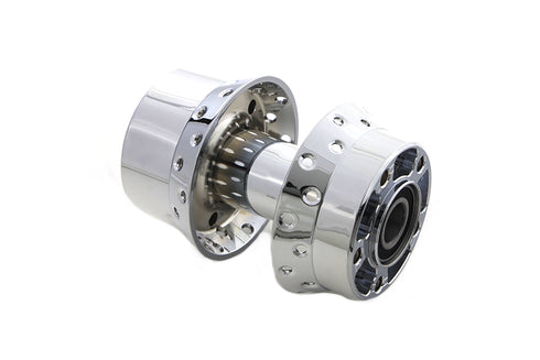 V-Twin Chrome Rear Wheel Hub 25mm Bearings - 45-0853