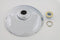V-Twin Chrome Front Hub Cap Kit - 45-0866