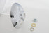 V-Twin Chrome Front Hub Cap Kit - 45-0866