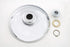 V-Twin Chrome Front Hub Cap Kit - 45-0866