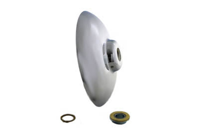 V-Twin Chrome Front Hub Cap Kit - 45-0867
