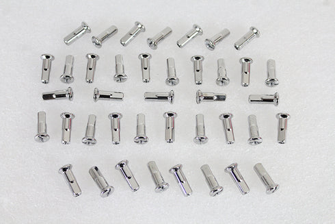 V-Twin Spoke 40 Piece Stainless Steel Nipple Set - 45-0927