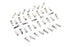 V-Twin Spoke 40 Piece Stainless Steel Nipple Set - 45-0927