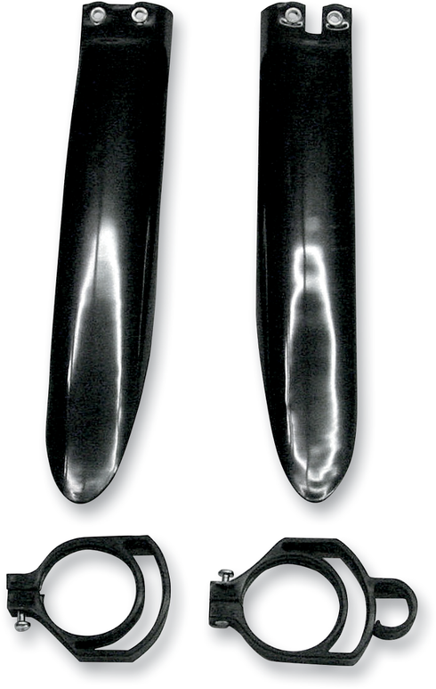 UFO Fork Tube Protectors - Black - KX85/100 - '98-'13 KA03711-001