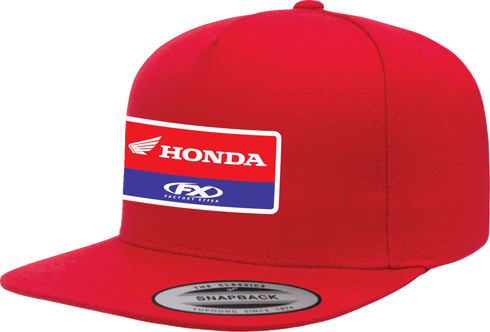 FACTORY EFFEX Honda Victory Snapback Hat - Red 28-86302