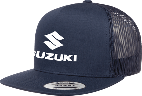 FACTORY EFFEX Suzuki Alpha Snapback Hat - Navy 28-86400