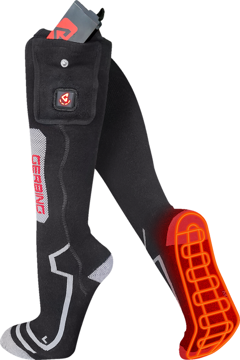 GERBING HEATED CLOTHING 7V Wool Heated Socks - Large/XL GER-SK-7V-W-L-XL