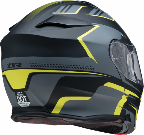 Z1R Solaris 2.0 Modular Helmet - Slater - Hi-Viz - 4XL 0100-2552