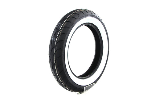 Dunlop Front Dunlop American Elite 130/90B x 16 inch Wide Whitewall - 46-0247