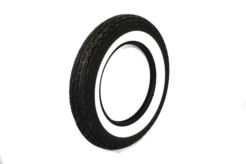 Coker Tire Replica Tire 5.00 X 16 inch Wide Whitewall - 46-0255