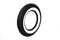 Coker Tire Replica Tire 5.00 X 16 inch Wide Whitewall - 46-0255