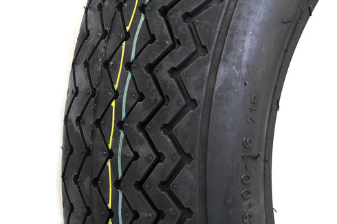 Coker Tire Firestone Replica 5.00 X 16 inch Indian Script - 46-0411