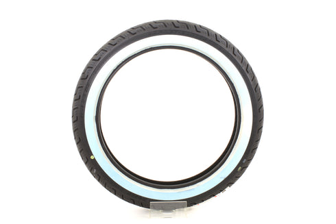 Dunlop Dunlop D401 100/90H X 19 inch Front Wide Whitewall Tire - 46-0462