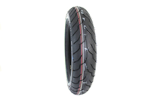 Dunlop Front Dunlop American Elite MT90B16 Narrow White Stripe Tire - 46-0552