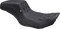 MUSTANG One Piece 2-Up Squareback Seat - Double Diamond - Gunmetal Stitch - FLH/FLT '23-'25 88416GM