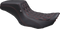 MUSTANG One Piece 2-Up Squareback Seat - Double Diamond - Black Cherry Stitch - FLH/FLT '23-'25 88416DC