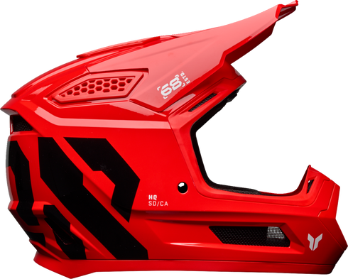 THOR Fleet Helmet - Forge - Red - 2XL 0110-8909