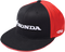 FACTORY EFFEX Honda Horizontal Flexfit? Hat - Black/Red - Small/Medium 15-88340