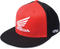 FACTORY EFFEX Honda Big Wing Flexfit? Hat - Red/Black - Small/Medium 15-88344