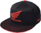 FACTORY EFFEX Honda Wing Flexfit? Hat - Black/Red - Small/Medium 17-88390