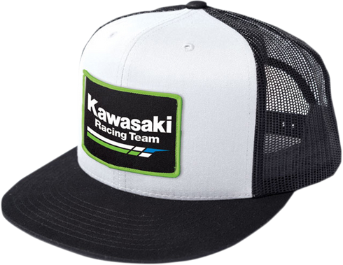 FACTORY EFFEX Kawasaki Racing Hat - Black/White 18-86100