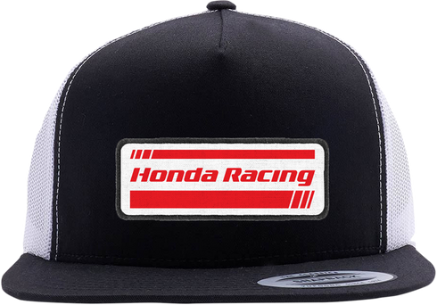 FACTORY EFFEX Honda Racing Hat - Black/White 22-86304