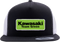 FACTORY EFFEX Kawasaki Team Green Hat - Black/White 22-86102