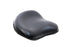 Corbin Gentry Black Leather Solo Seat - 47-0021