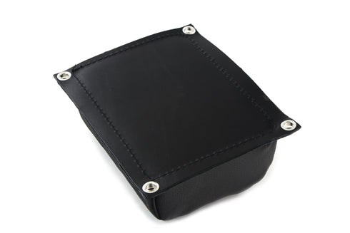 Corbin Gentry KR Replica Leather Tuck and Roll Rear Seat Pillion Pad - 47-0045