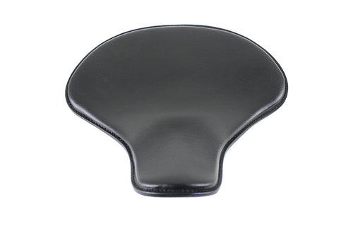 Corbin Gentry Black Leather Solo Seat - 47-0048