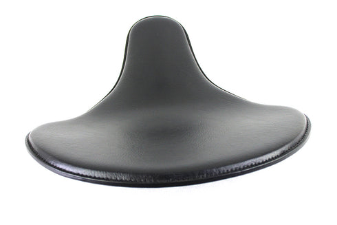 Corbin Gentry Black Leather Solo Seat - 47-0048