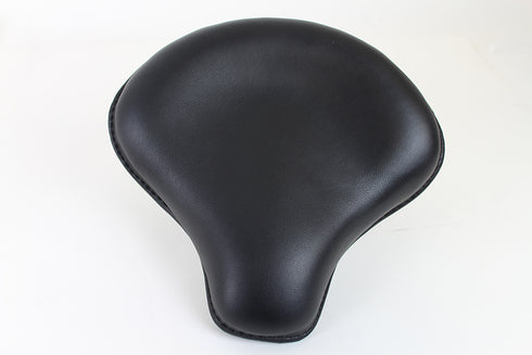Corbin Gentry Black Leather Solo Seat - 47-0116