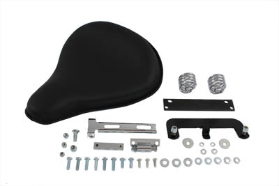 Corbin Gentry Black Leather Solo Seat Kit - 47-0133