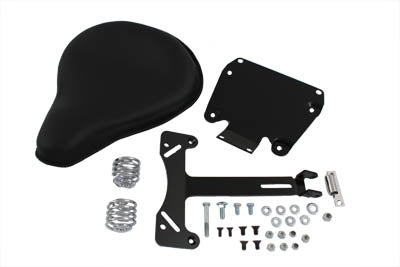 Corbin Gentry Black Leather Solo Seat and Mount Kit - 47-0149