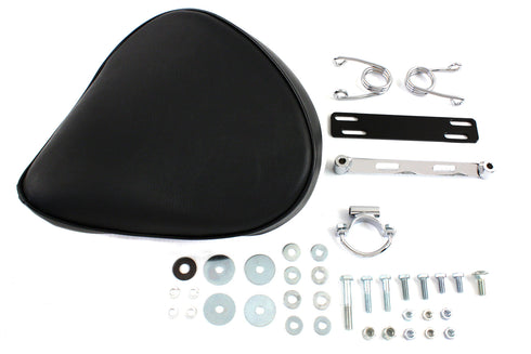 Corbin Gentry Black Vinyl Solo Seat and Mount Kit - 47-0152