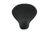 Corbin Gentry Black Leather Velo Racer Solo Seat - 47-0157