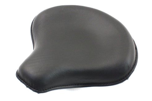Corbin Gentry Black Leather Solo Seat - 47-0158