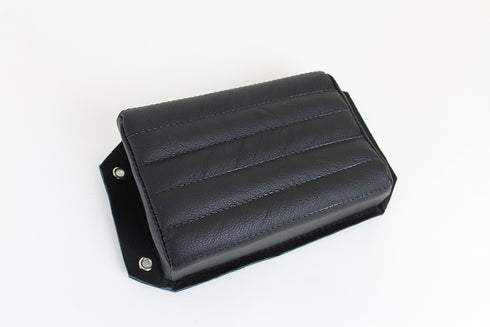 Corbin Gentry Bates Black Leather Pillion Pad - 47-0188