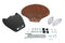 Corbin Gentry Indian Scout Leather Solo Seat Kit Brown - 47-0190