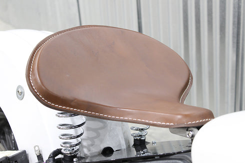 Corbin Gentry Indian Scout Leather Solo Seat Kit Brown - 47-0190