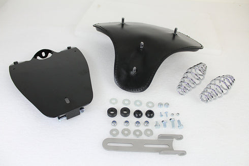 Corbin Gentry Indian Scout Leather Solo Seat Kit Black - 47-0195