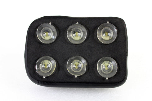 Corbin Gentry Plain Lick and Stick Fender Pad Black Vinyl - 47-0347