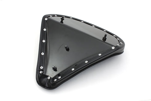 Bates Black Tuck and Roll Solo Seat Large - 47-0364