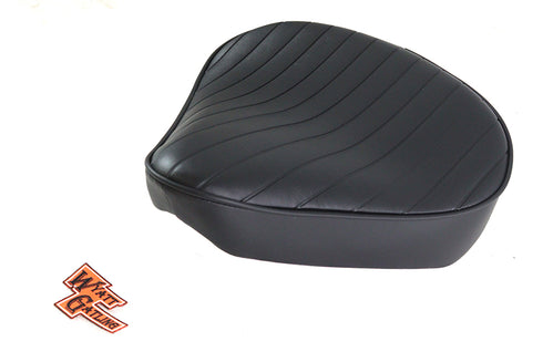 Wyatt Gatling Black Tuck and Roll Solo Seat Large - 47-0373