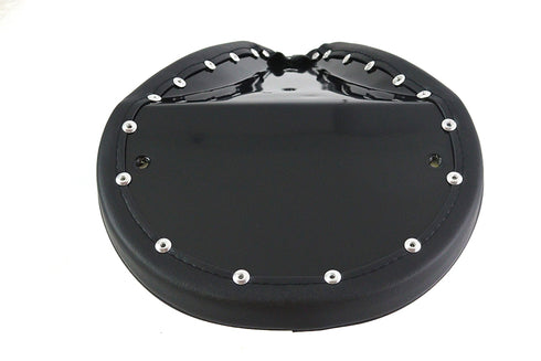 Bates Black Vinyl Solo Seat - 47-0374