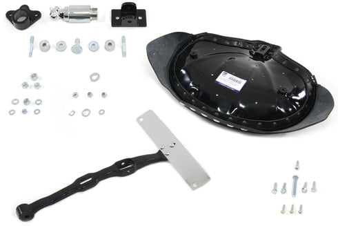 Corbin Gentry Black Police Solo Seat Kit - 47-0475
