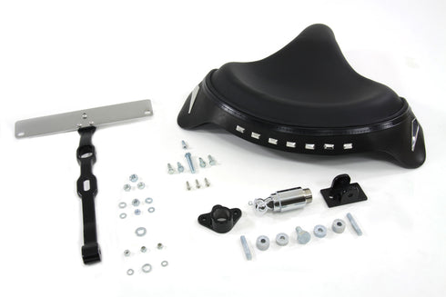 Corbin Gentry Black Police Solo Seat Kit - 47-0475